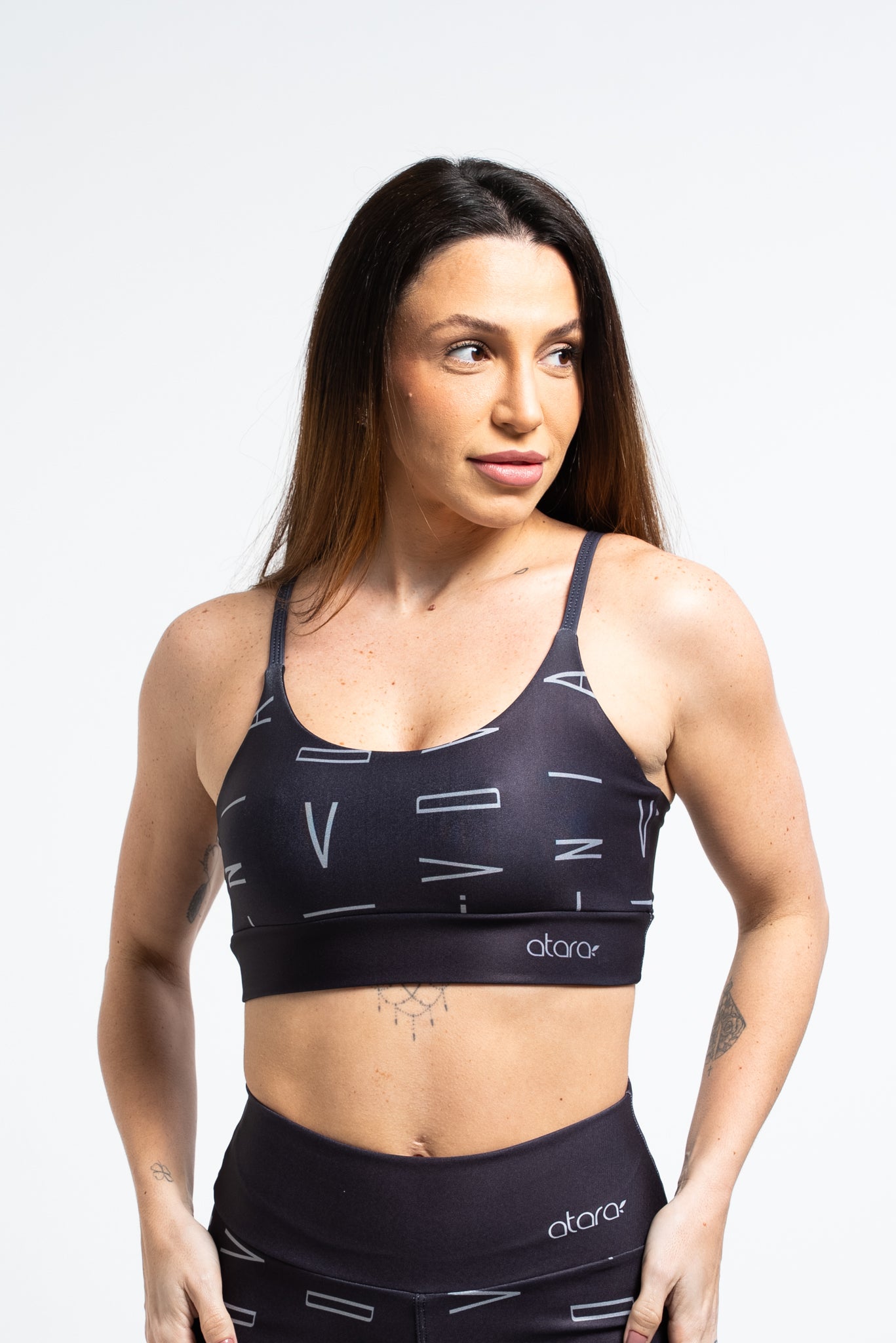 Top Alcinha Divina Preto - atarafitness