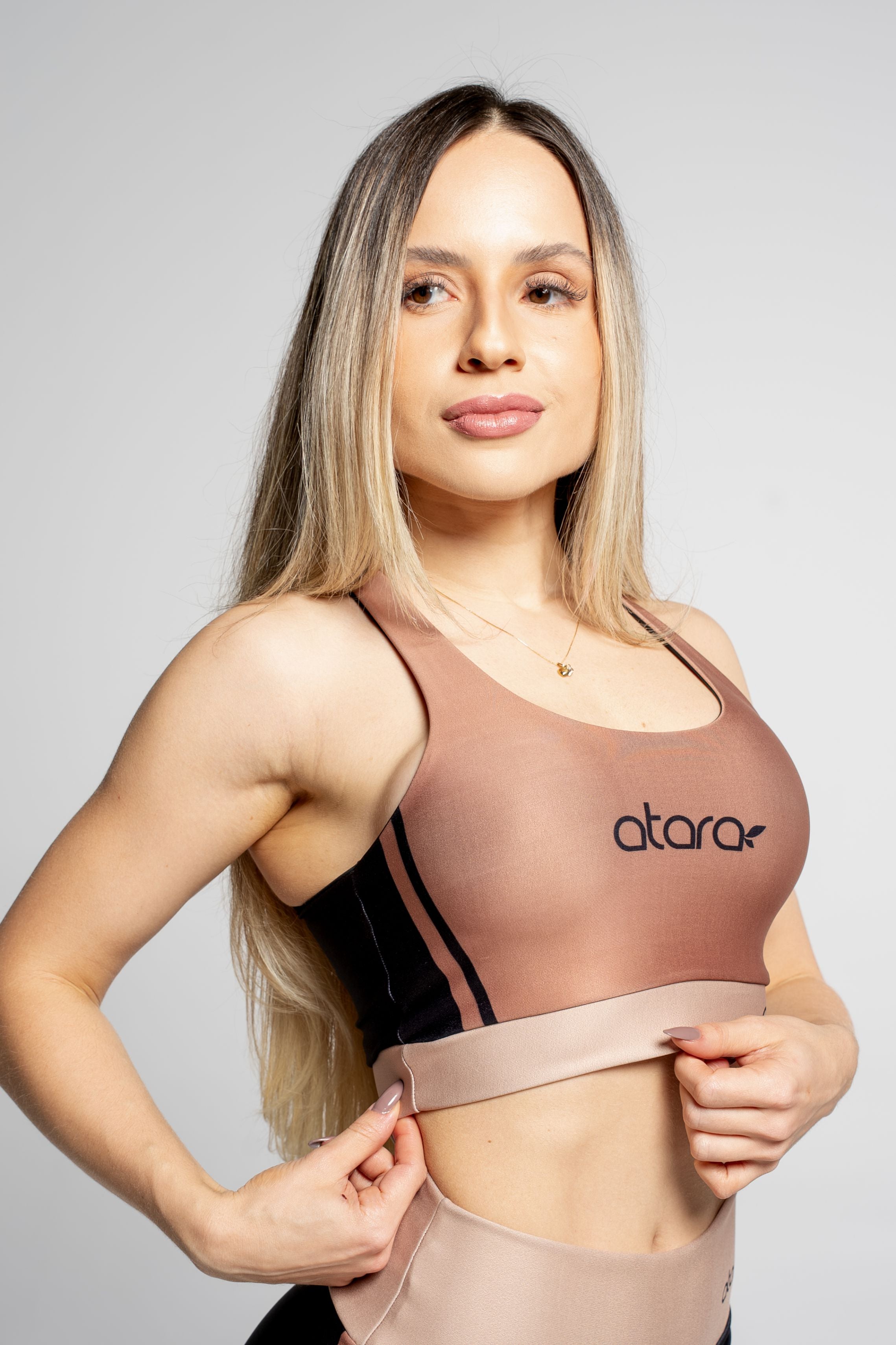 Top Nadador Mocha - atarafitness