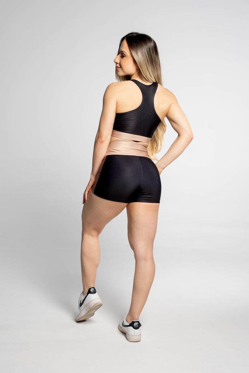 Shorts Curto Mocha - atarafitness