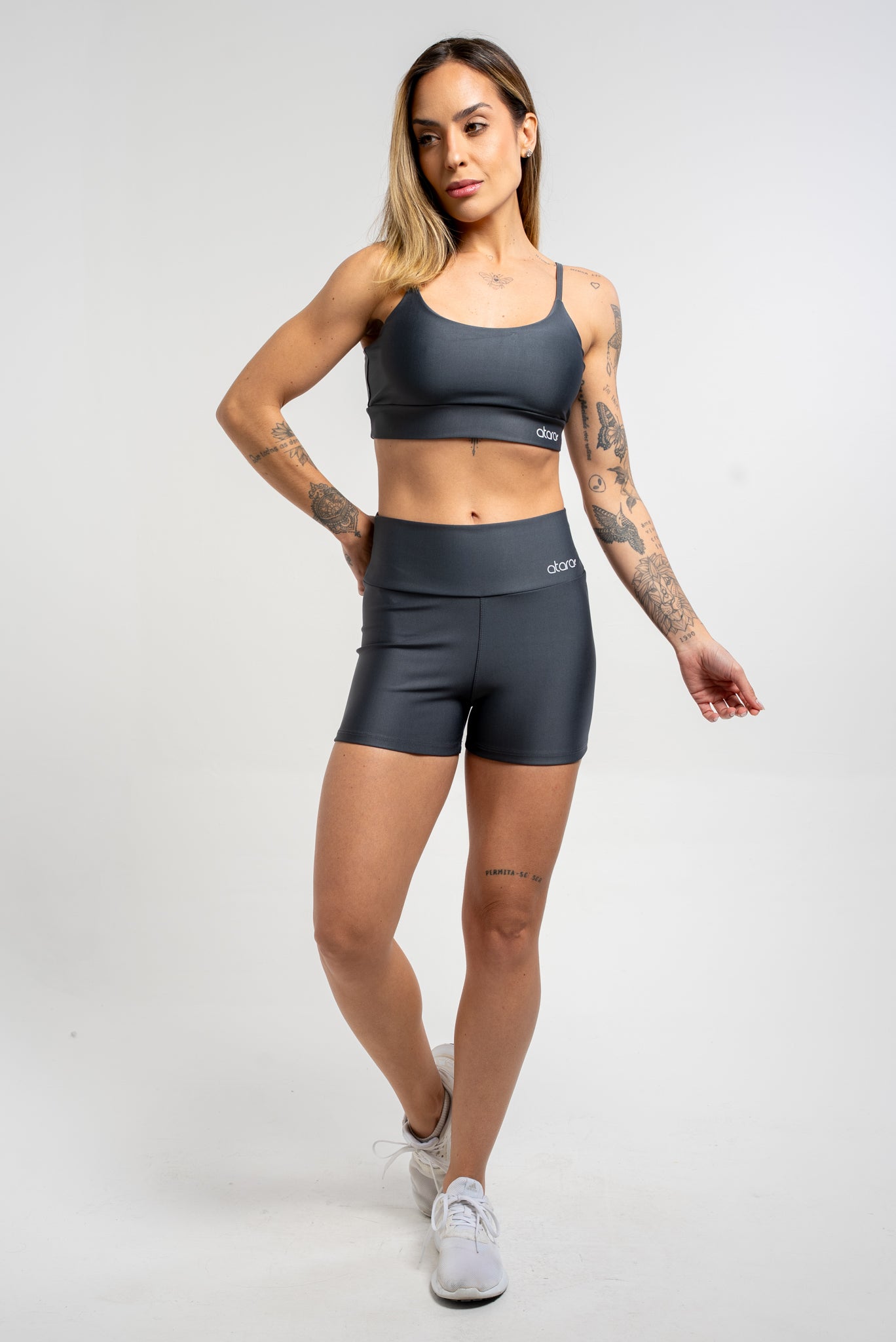 Top Alcinha Chumbo - atarafitness