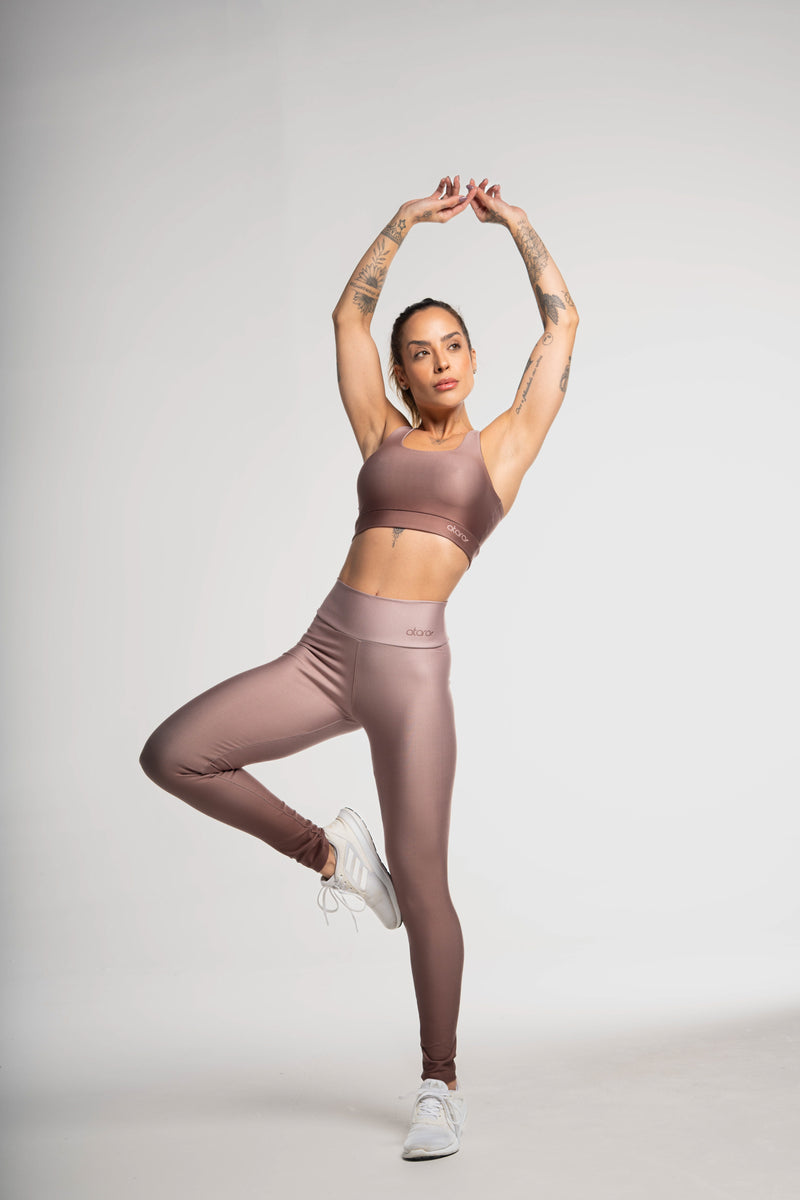Legging Gradient Coffee - atarafitness
