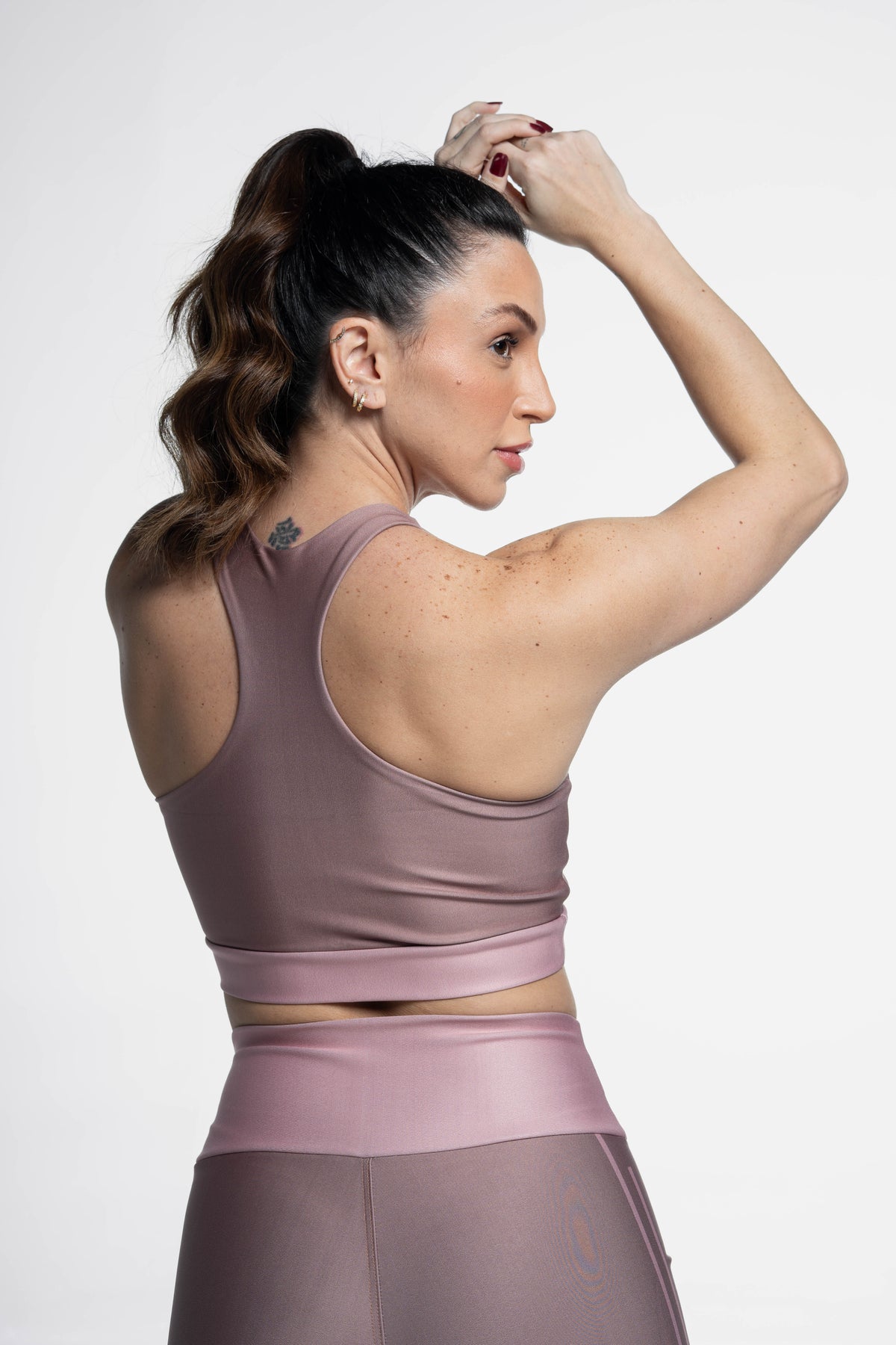 Top Nadador Pink Coffee - atarafitness