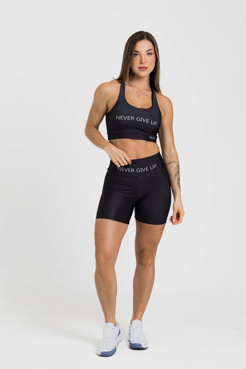 Top Nadador Never Give Up Black - atarafitness