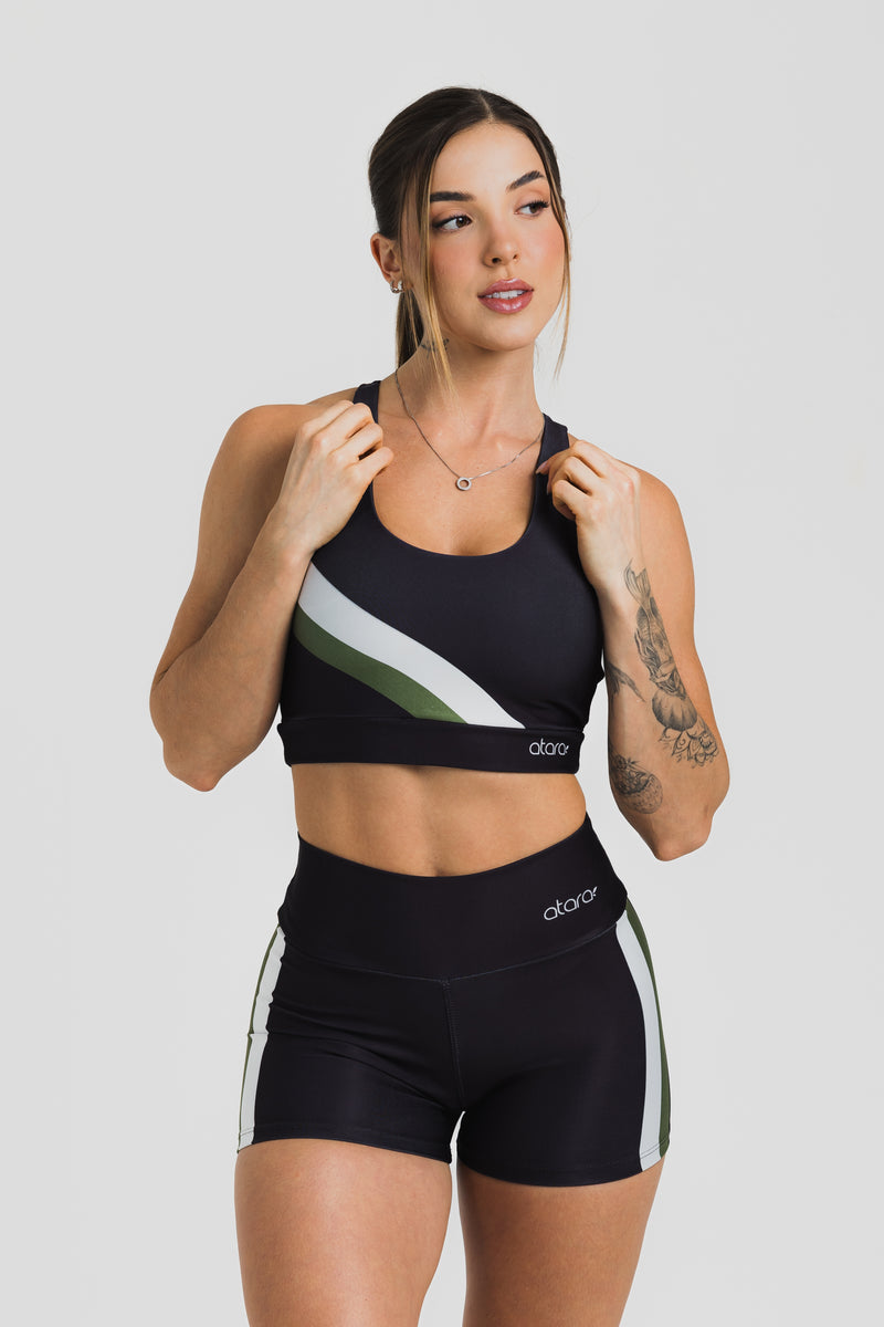 Top Nadador Black Mixed - atarafitness