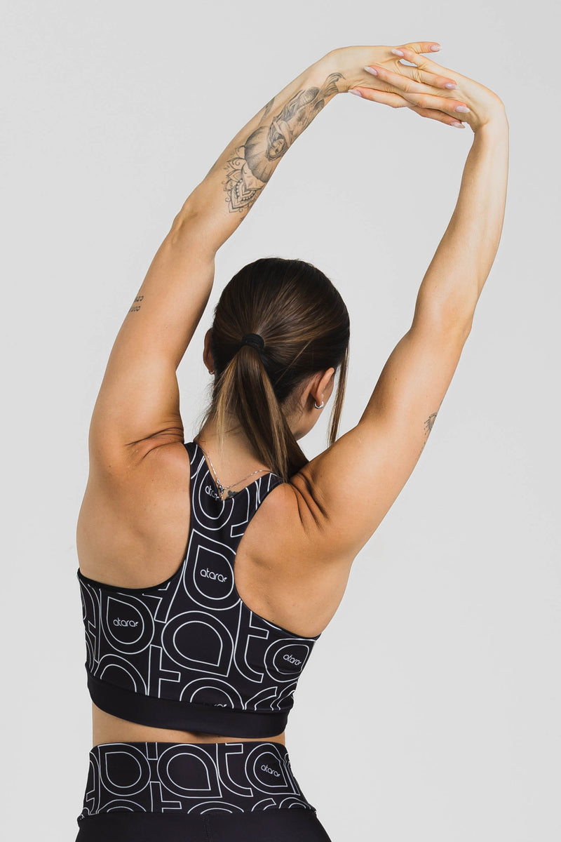 Top Nadador Fire Black - atarafitness