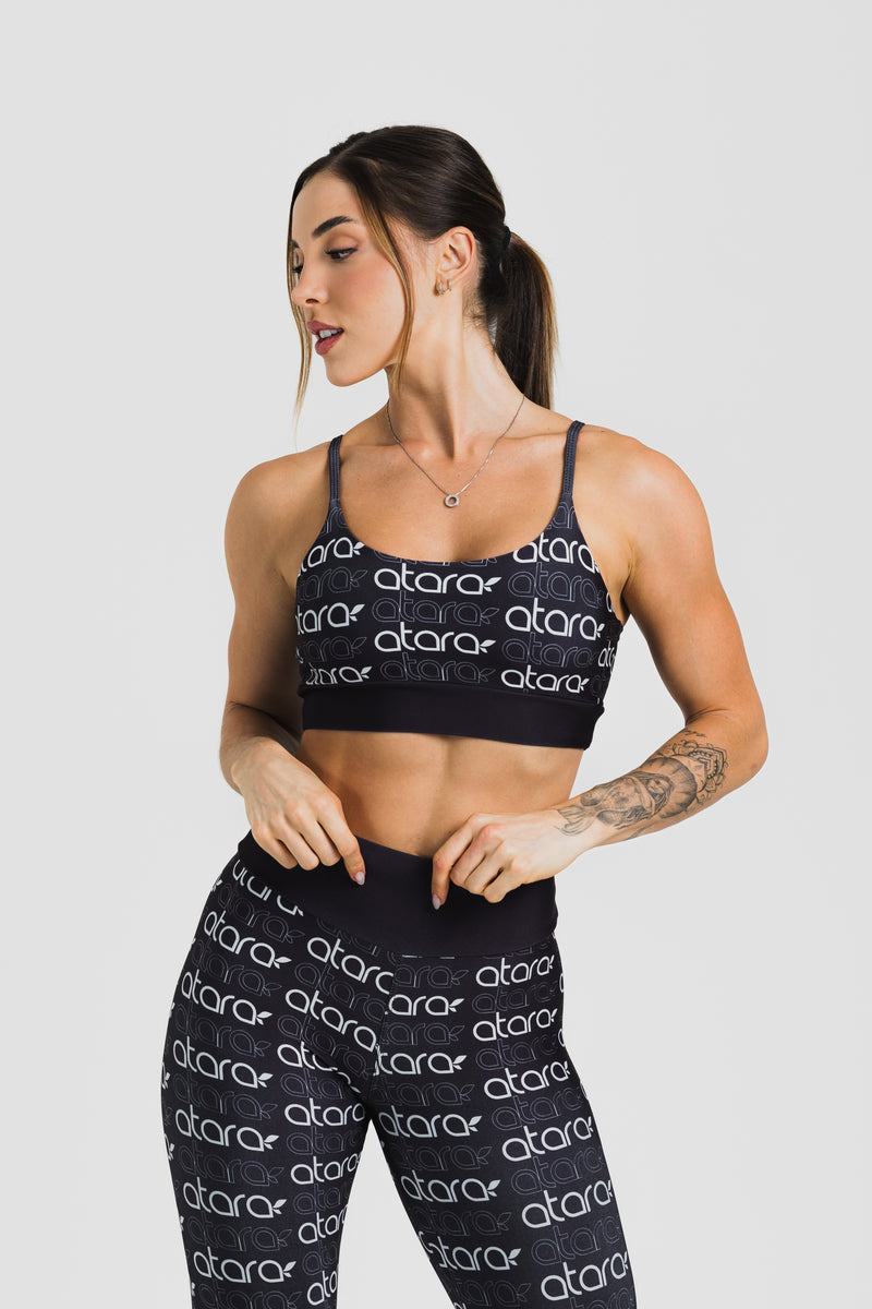 Top Alcinha Fire Black - atarafitness