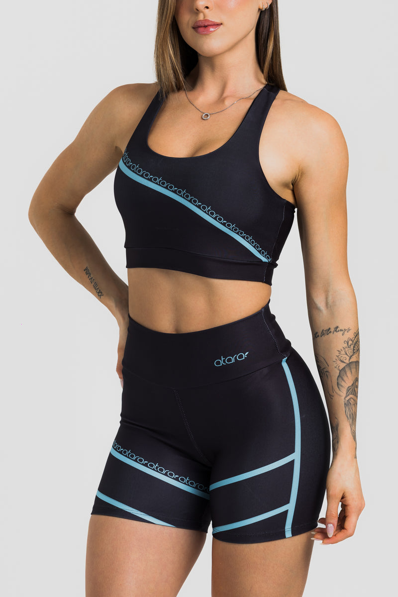 Bermuda Black and Blue - atarafitness