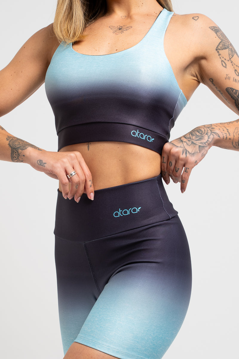 Bermuda Estampa Immersion Azul - atarafitness