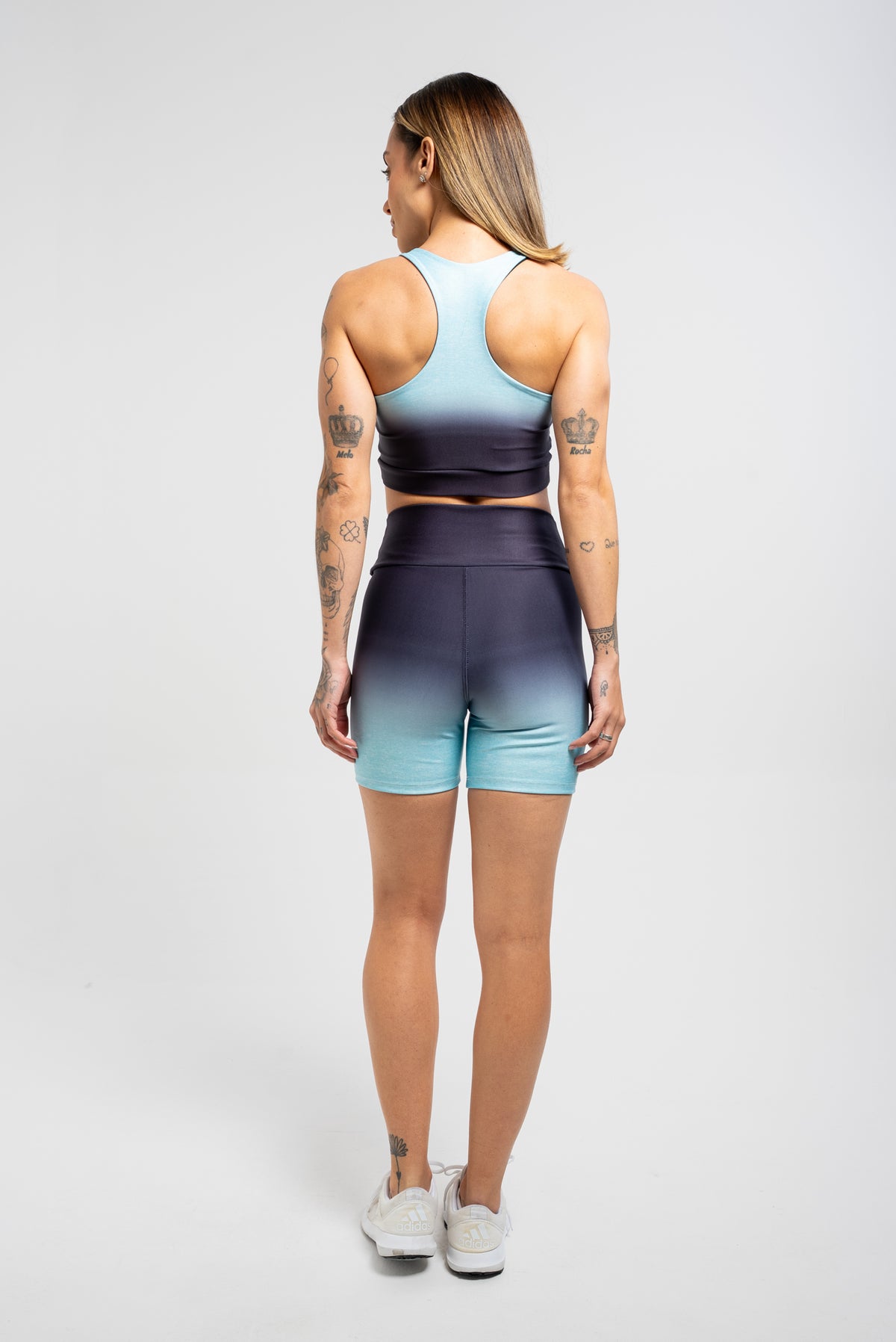 Bermuda Estampa Immersion Azul - atarafitness