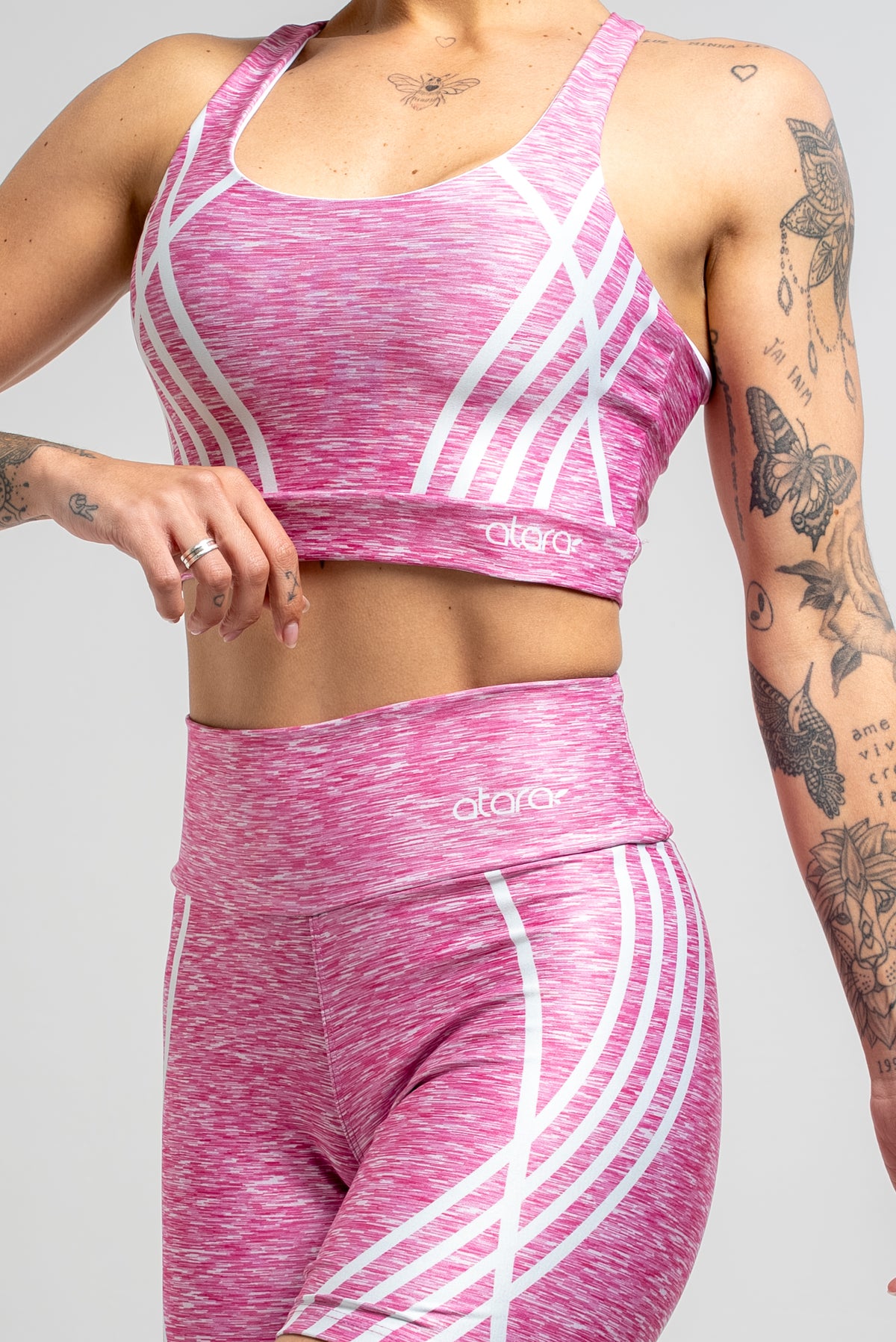 Bermuda Flamê Rosa - atarafitness