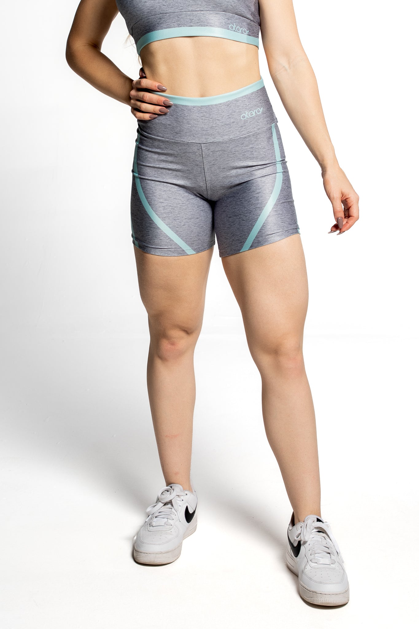 Bermuda Melange Green - atarafitness