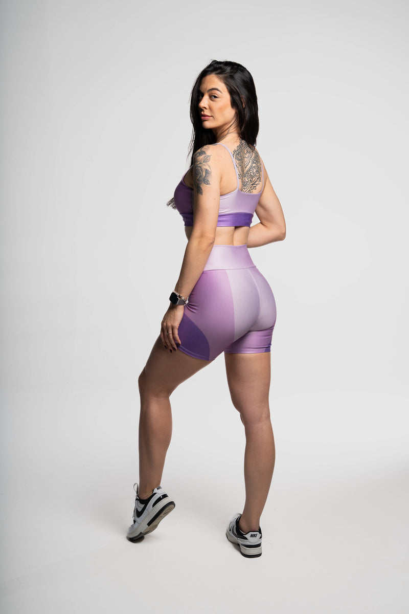Bermuda Três Cores Roxa - atarafitness