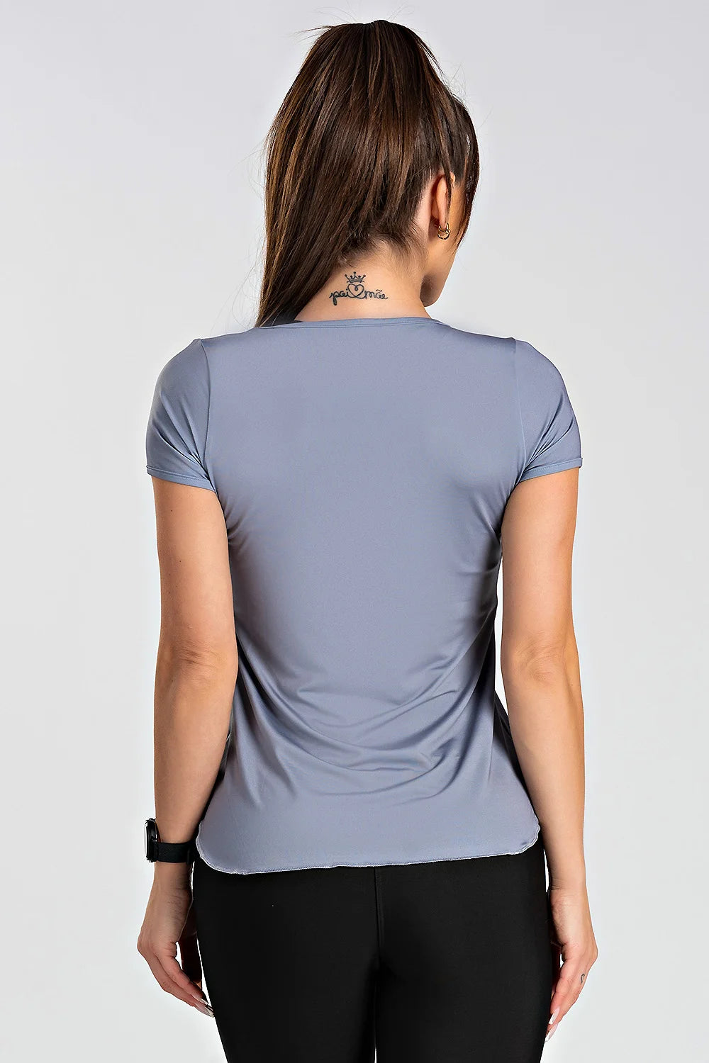 Blusa Cinza - atarafitness