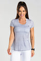 Blusa Mescla Cinza