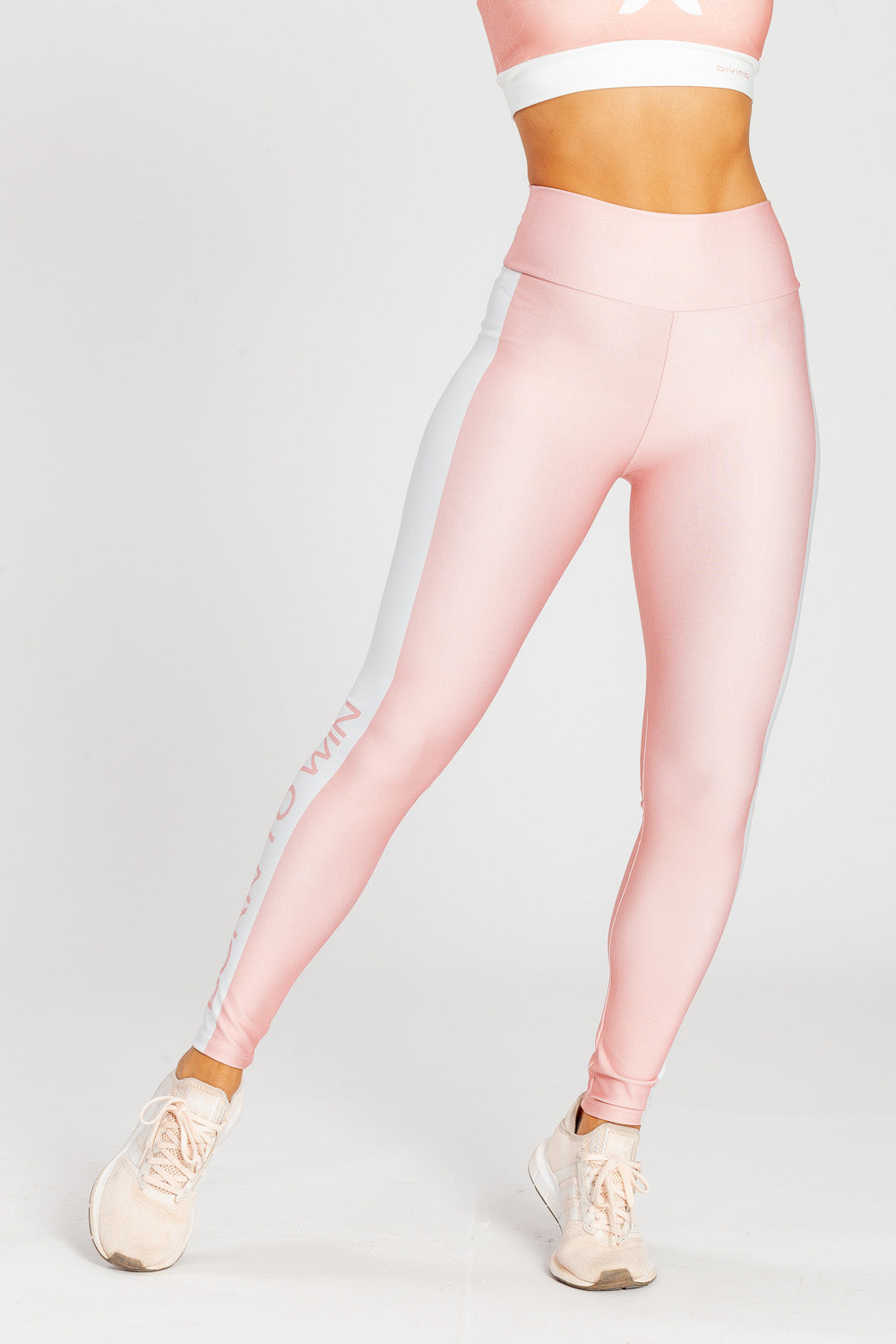 Legging Born To Win Orange - atarafitness