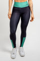 Legging Color Block Green