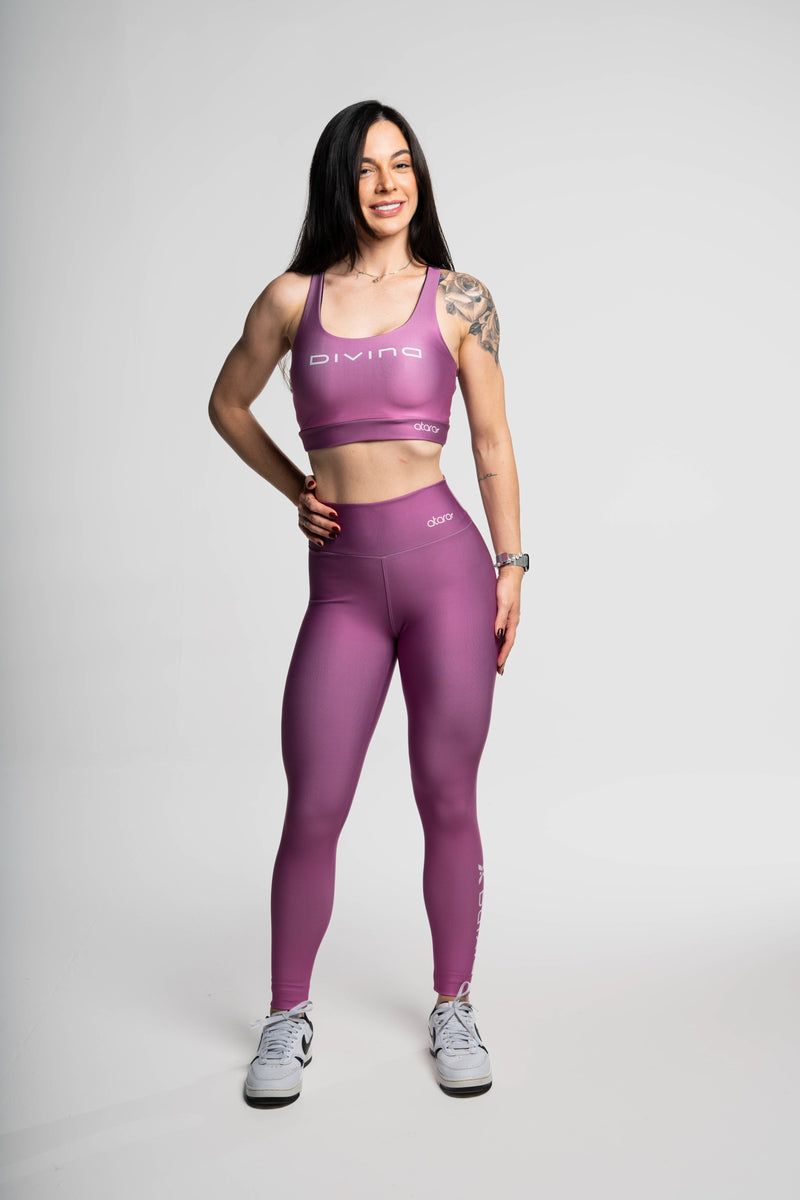 Legging Divina Degradê Rosa - atarafitness