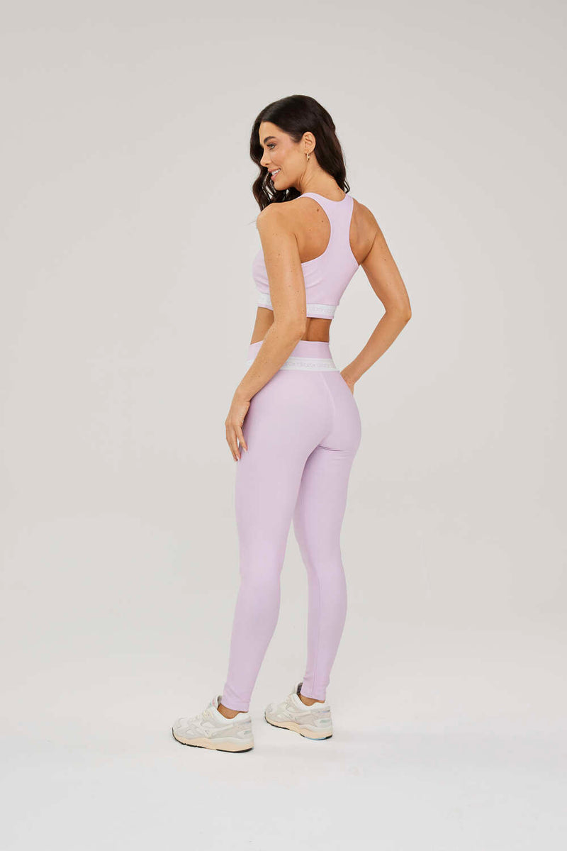 Legging Elastic White - atarafitness