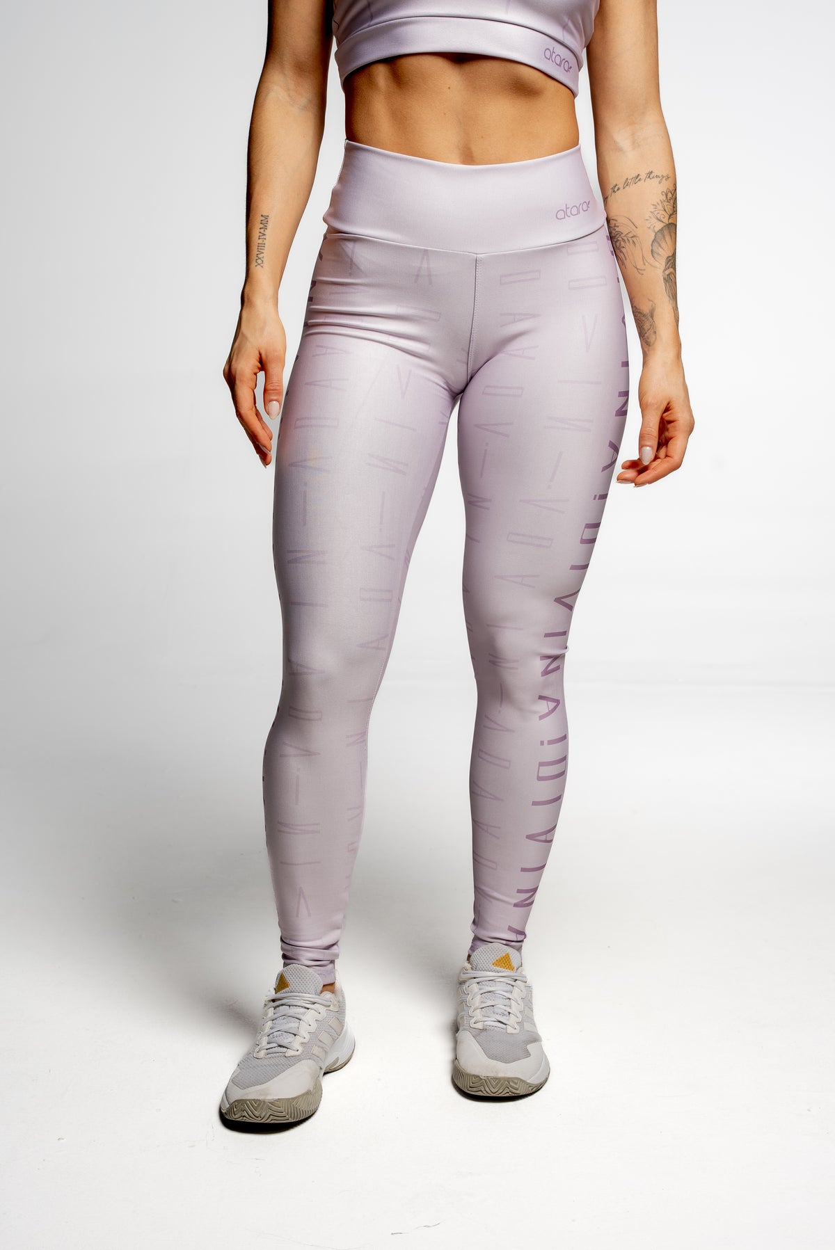 Legging Estampa Divina Lilás - atarafitness