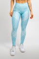 Legging Estampa Localizada Flamê Azul
