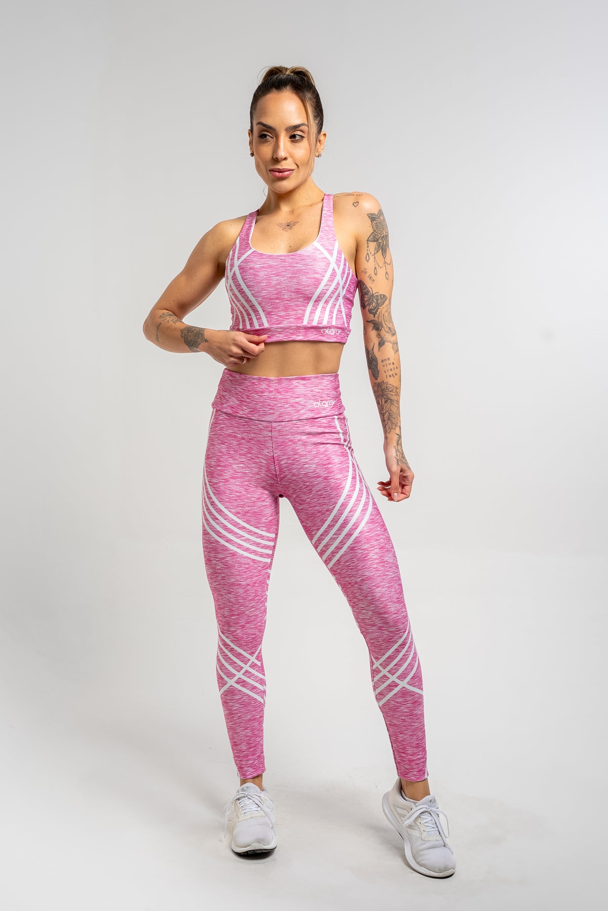 Legging Flamê Rosa - atarafitness