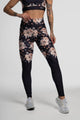 Legging Flower Black