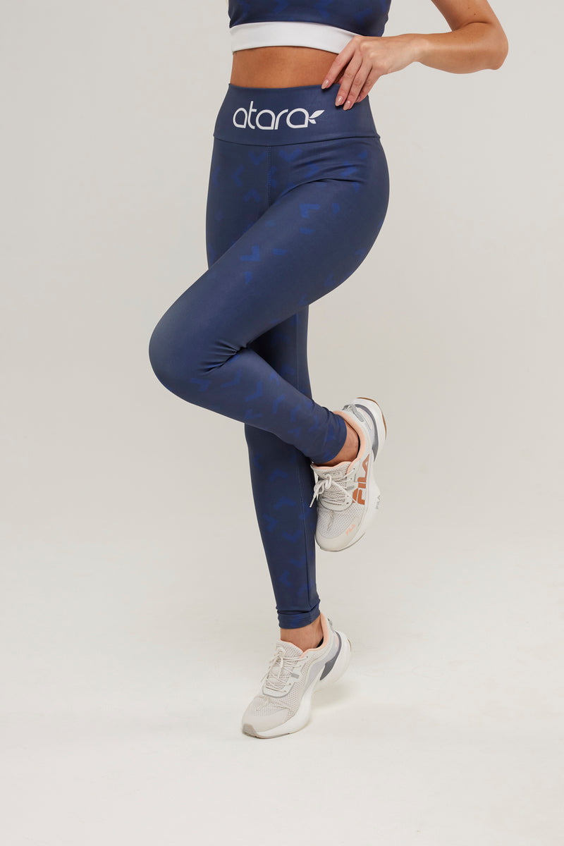 Legging Geometrico Azul - atarafitness