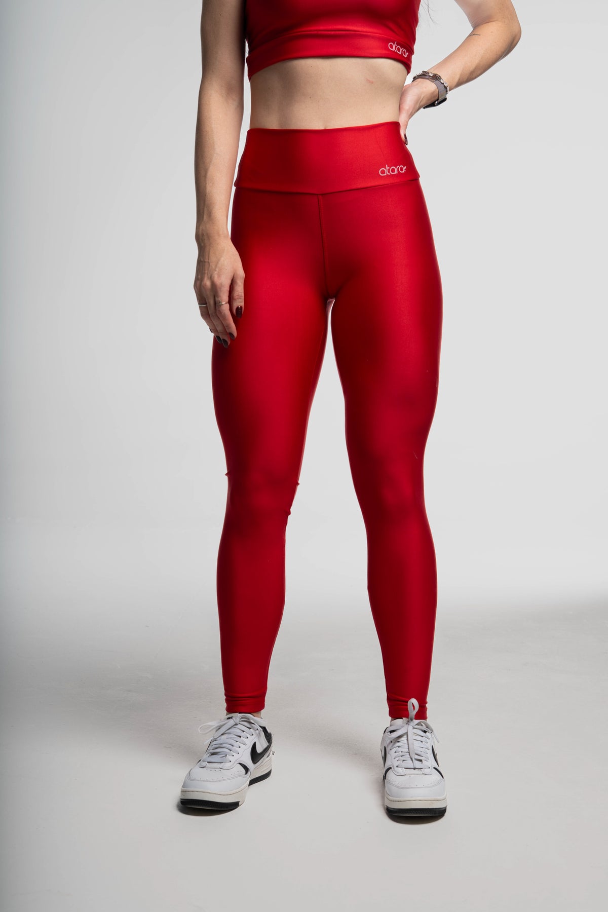 Legging Lisa Vermelha - atarafitness