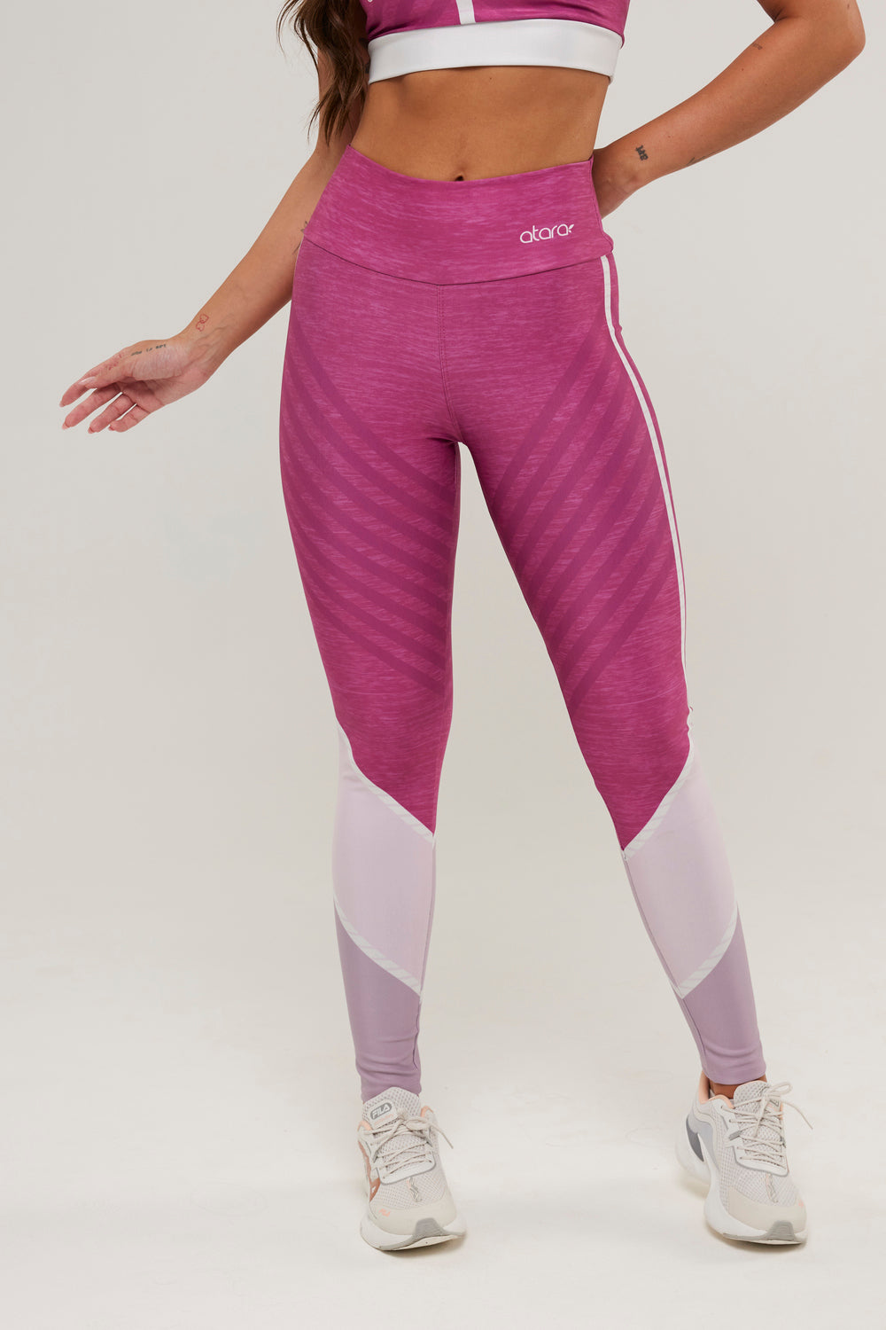 Legging Pink Fishbone - atarafitness