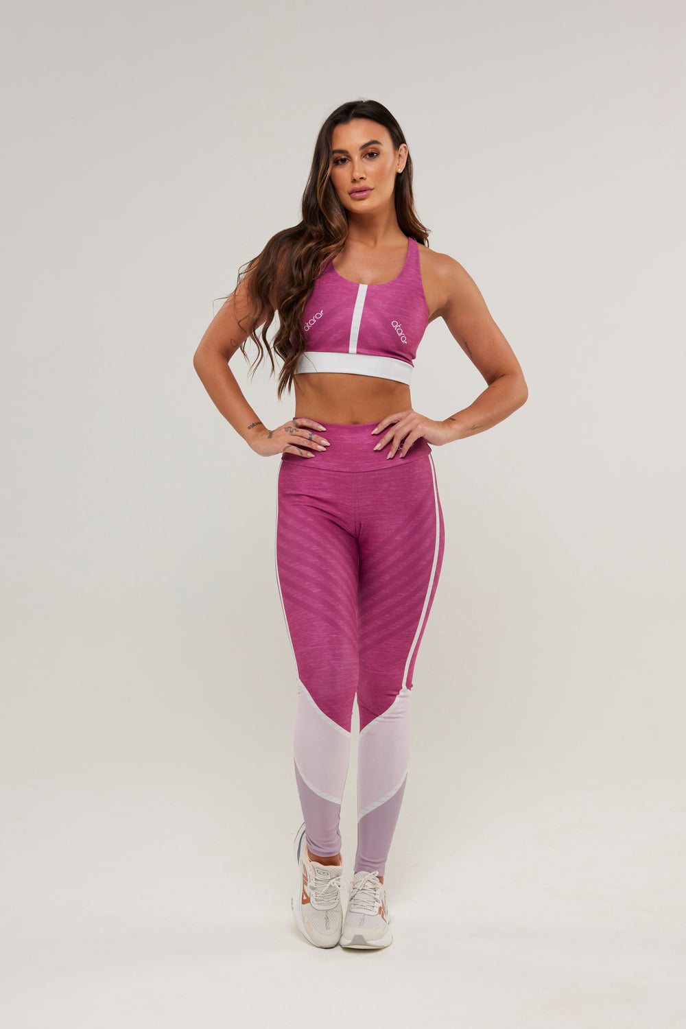 Legging Pink Fishbone - atarafitness