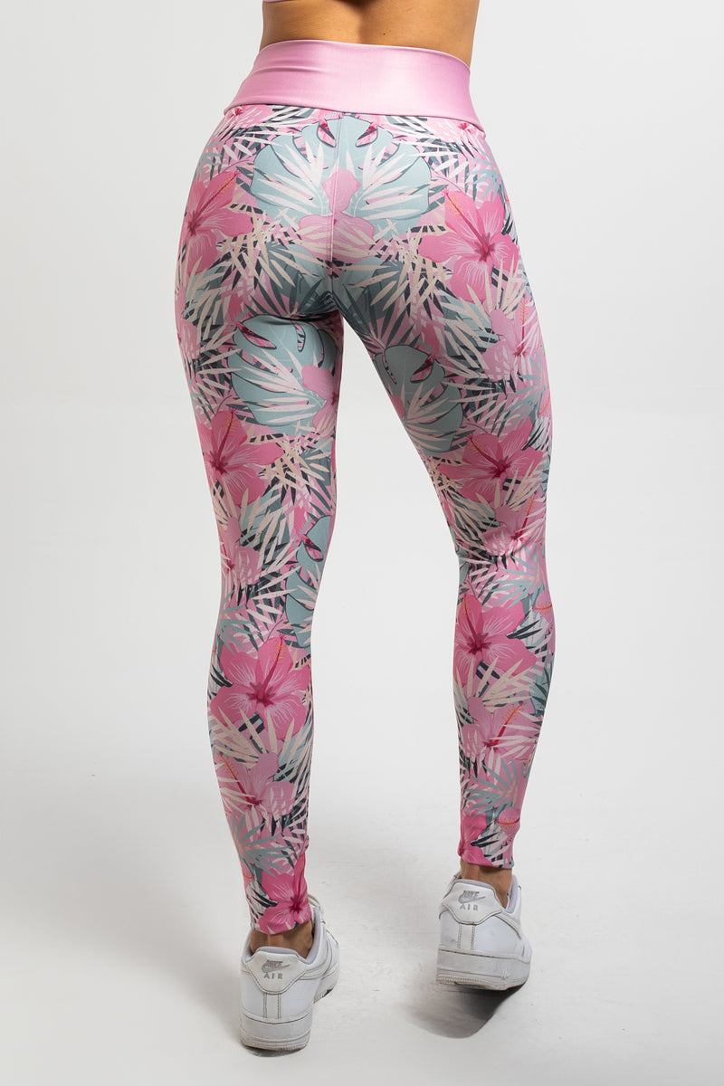 Legging Pink Print - atarafitness