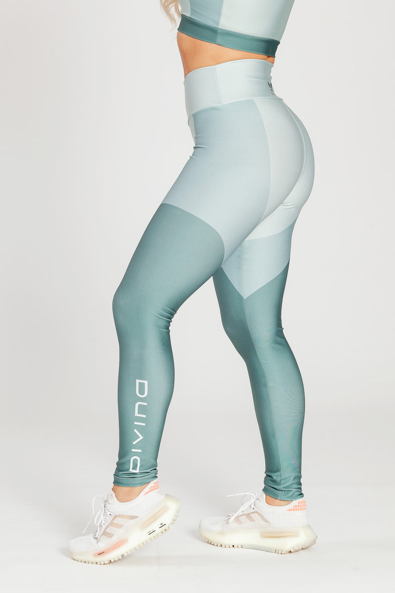 Legging Três Cores Verde - atarafitness