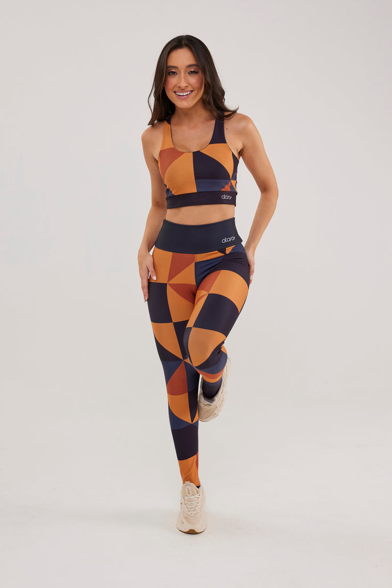 Legging Vitral Preto - atarafitness