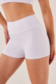 Shorts Branco Liso Básico