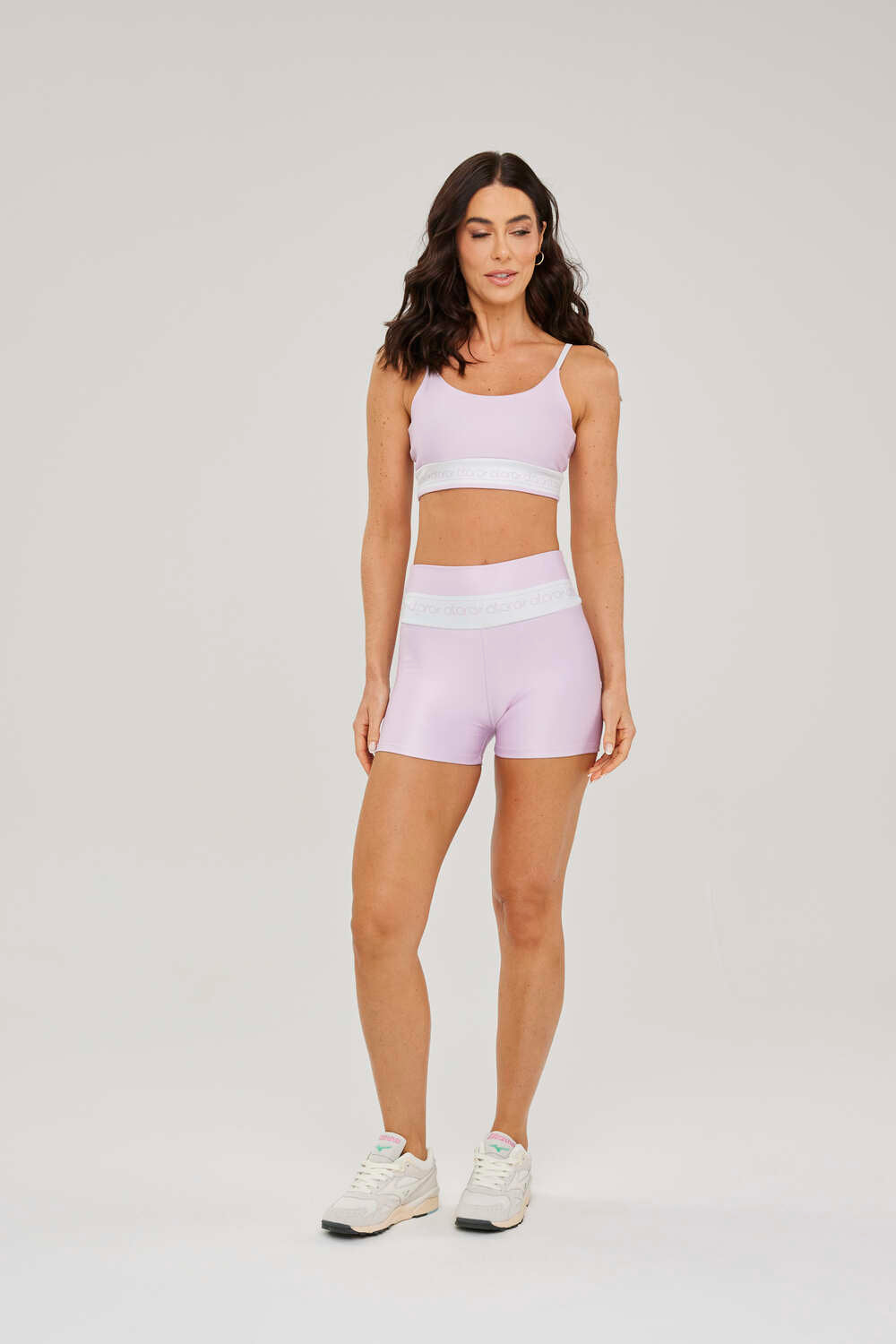 Shorts Elastic White - atarafitness