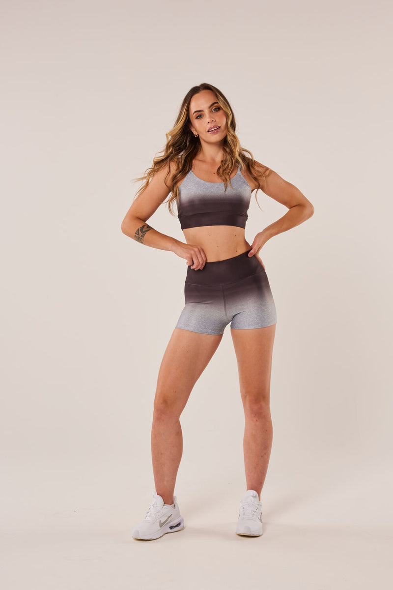 Shorts Immersion Cinza - atarafitness