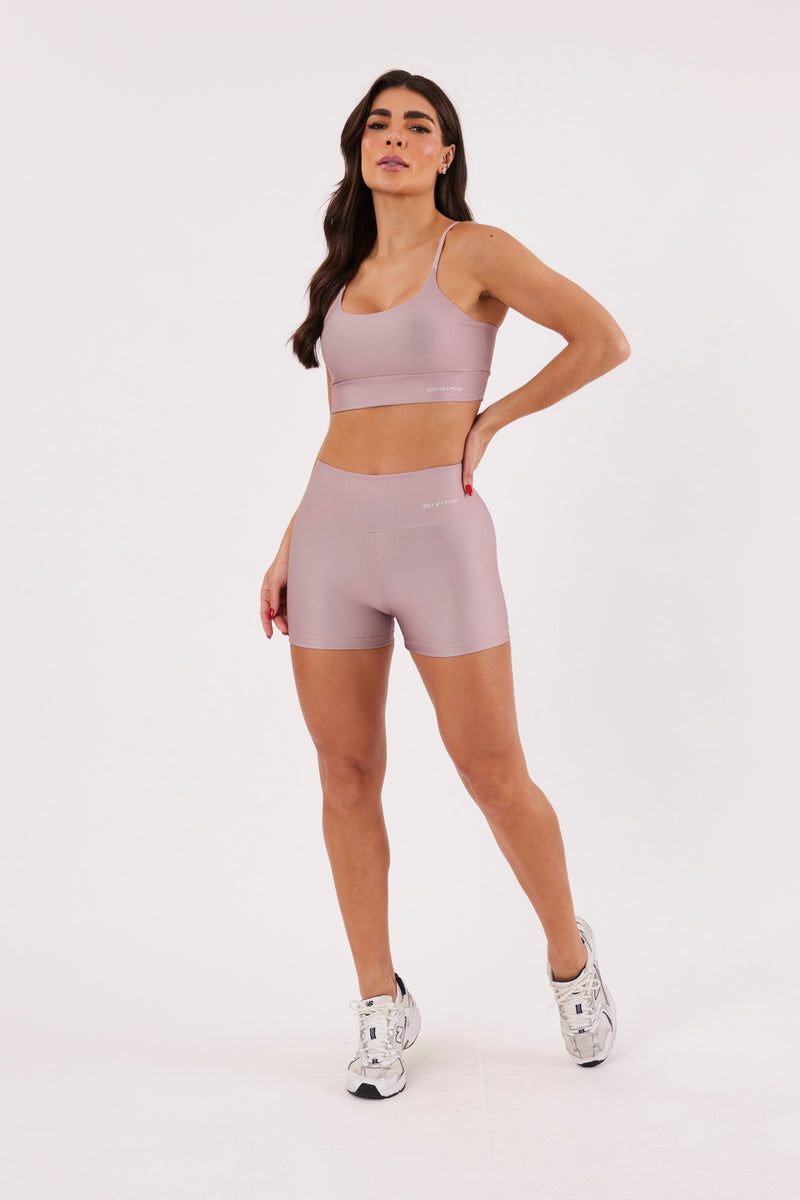 Shorts Liso Rosê - atarafitness