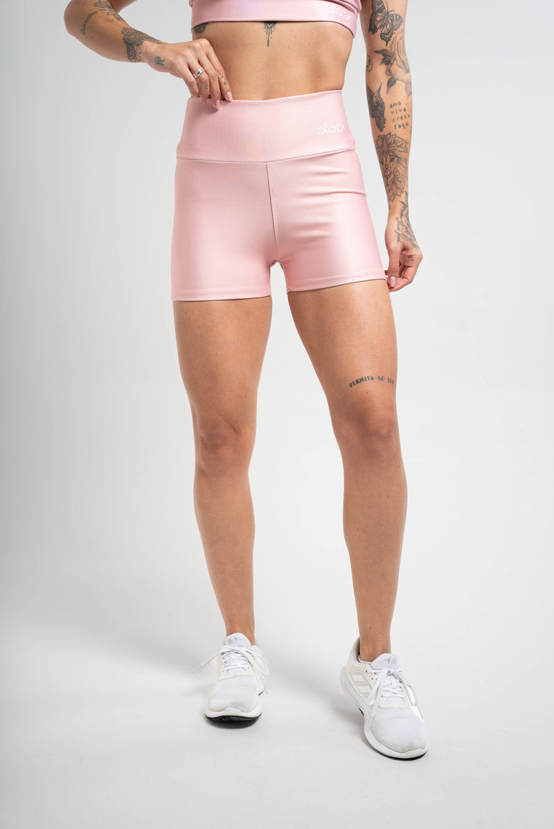 Shorts Liso Salmão - atarafitness