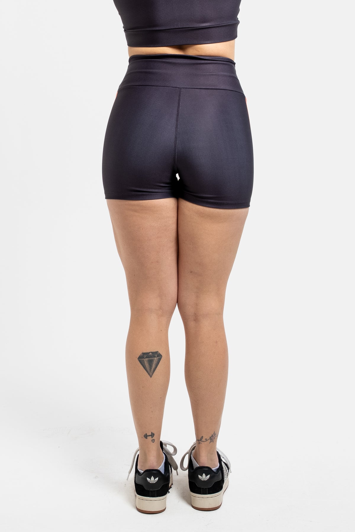 Shorts Orange Side - atarafitness