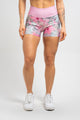 Shorts Pink Print