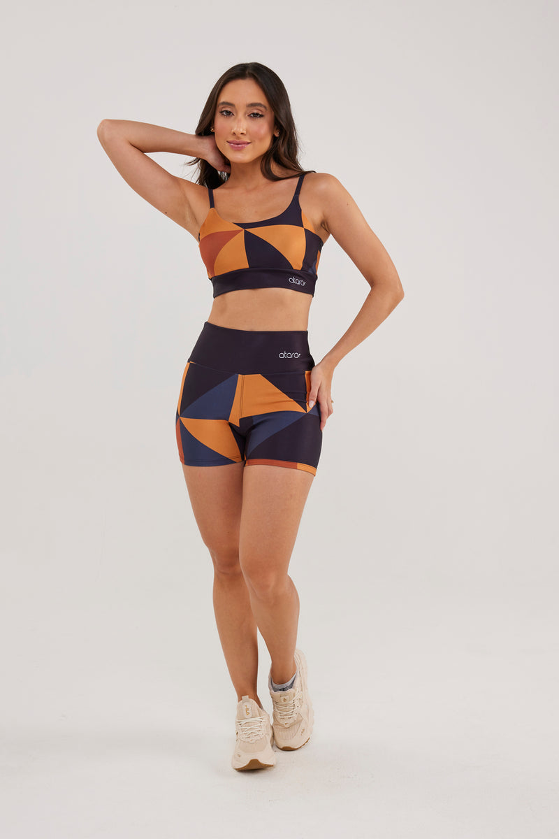 Shorts Vitral Preto - atarafitness