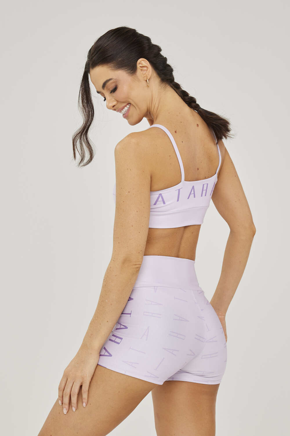 Top Alcinha Atara Lilás - atarafitness