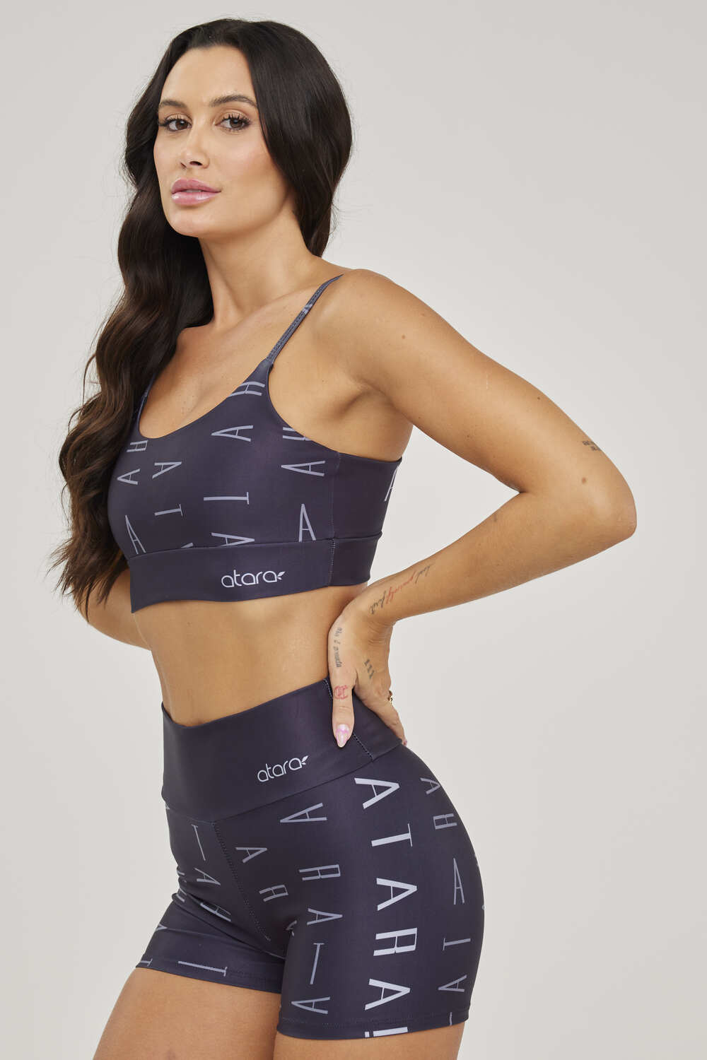 Top Alcinha Atara Preta - atarafitness