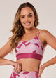 Top Alcinha Camuflado Mescla Rosa