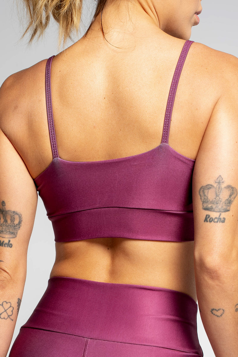 Top Alcinha Classic Merlot - atarafitness