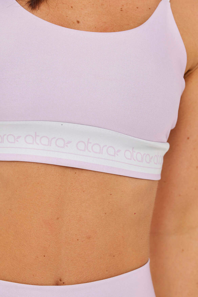 Top Alcinha Elastic White - atarafitness