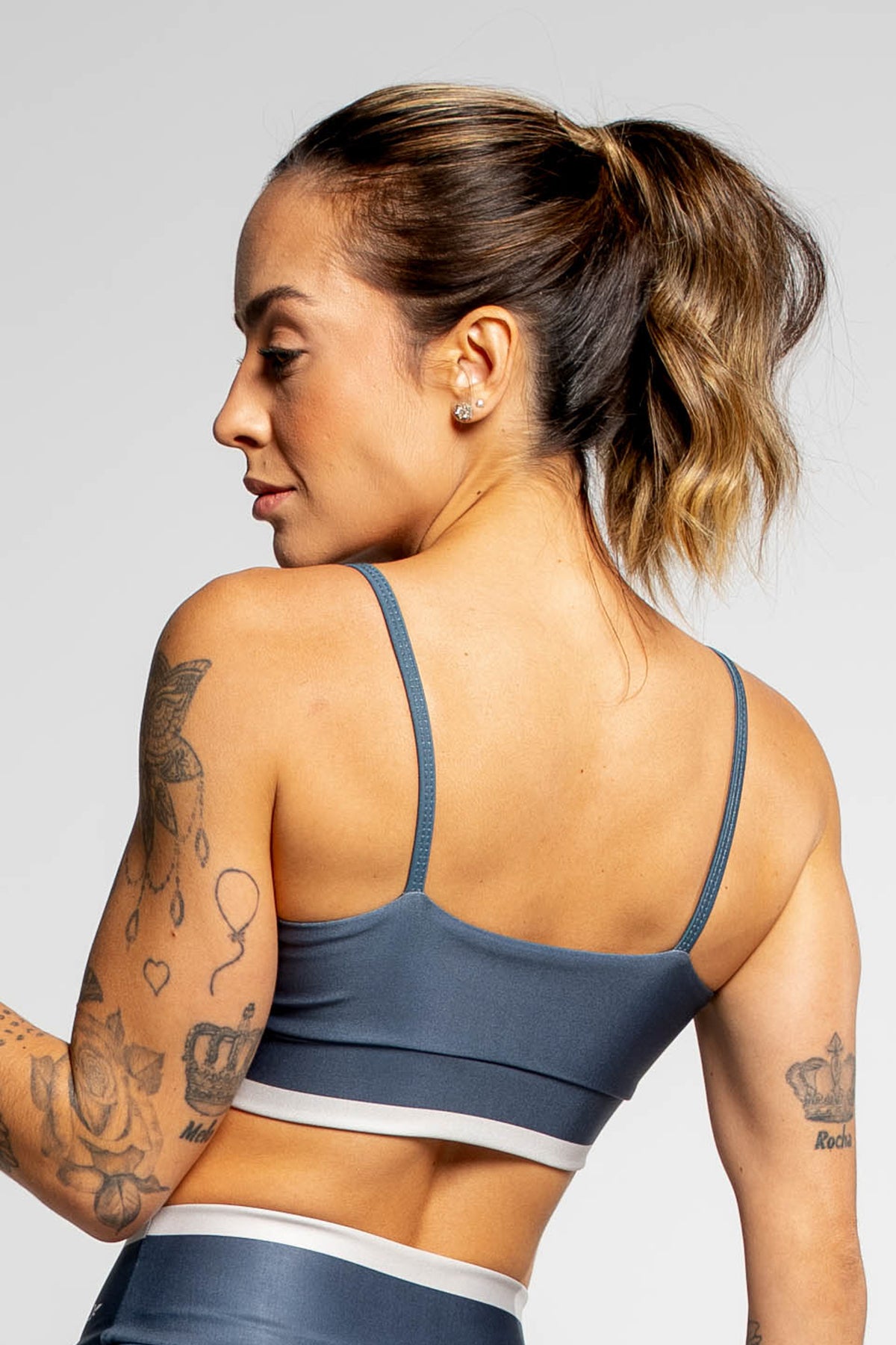 Top Alcinha Gray Light - atarafitness