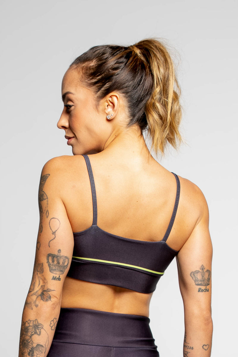 Top Alcinha Loom Black - atarafitness