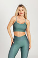 Top Alcinha Ny Moss Green