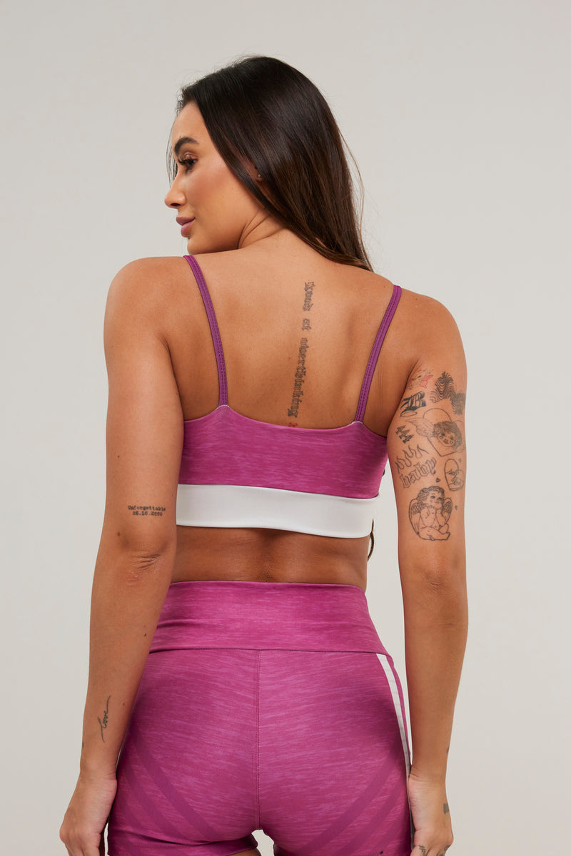 Top Alcinha Pink Fishbone - atarafitness